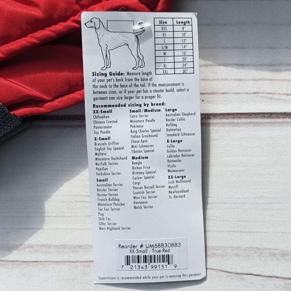 🚨SALE🚨 $19 (MAKE OFFER) XXS Dog Puffer Coat - Picture 4 of 6